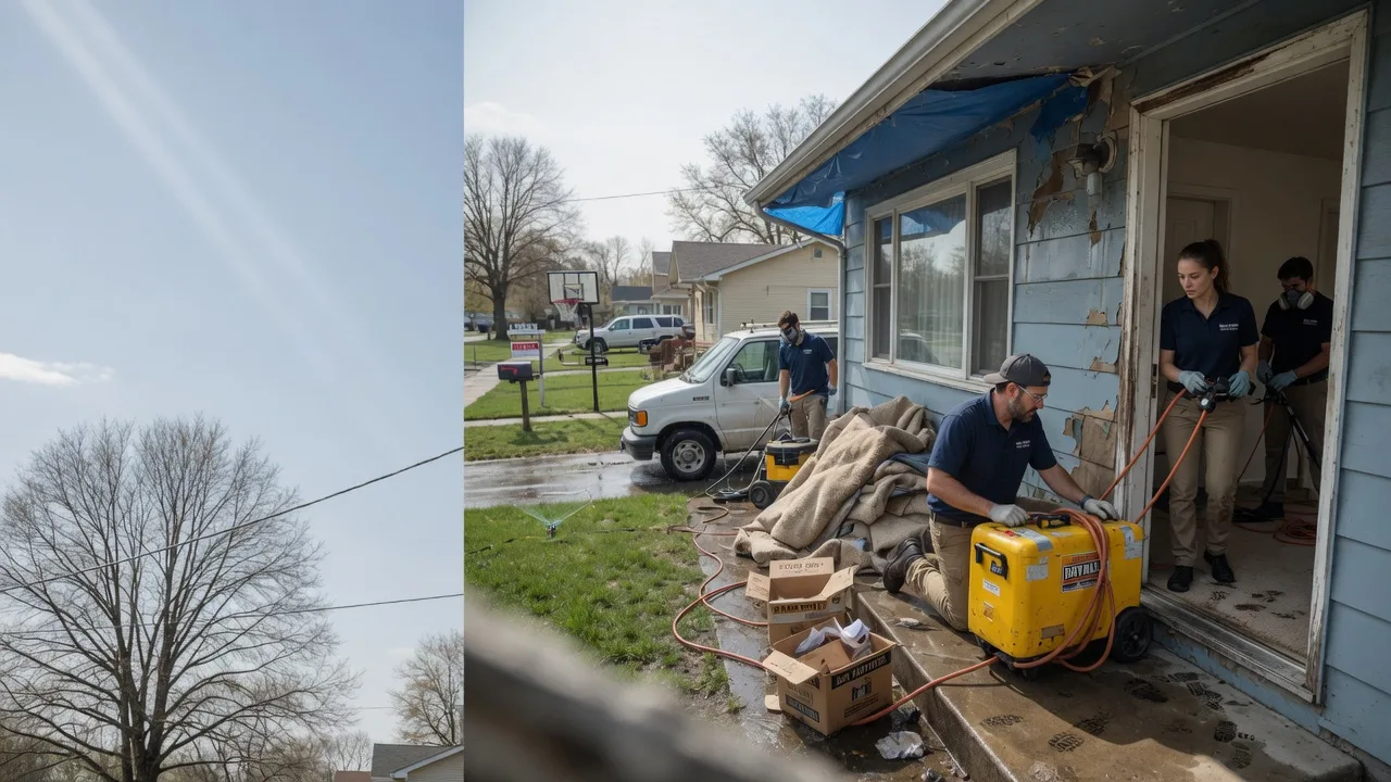 Basement Flood Cleanup in Jud, ND near me